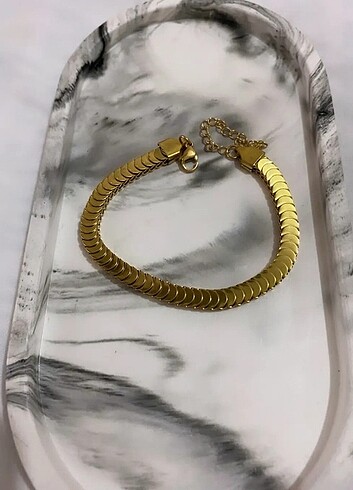 Çelik Gold Bileklik