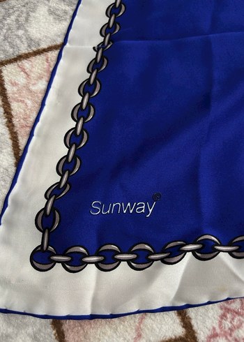 ZİNCİR DESENLİ EŞARP - Görsel 3