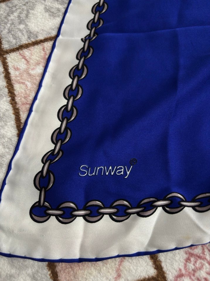 ZİNCİR DESENLİ EŞARP - Görsel 3