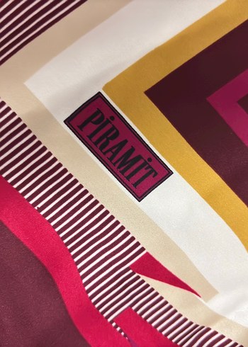 BORDO TONLARINDA EŞARP - Görsel 2