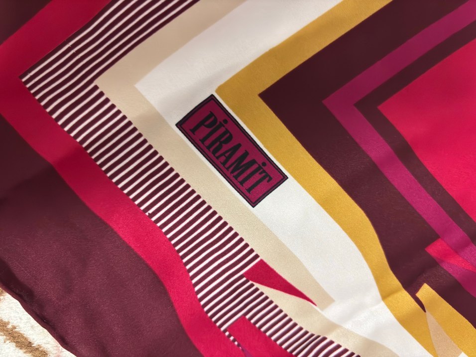 BORDO TONLARINDA EŞARP - Görsel 2