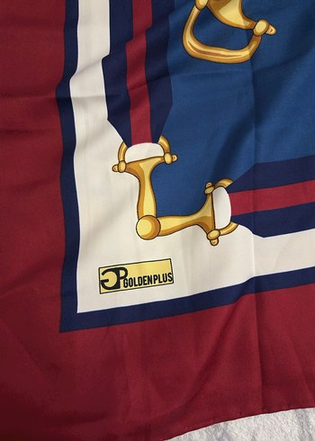 ZİNCİR DETAYLI EŞARP - Görsel 2