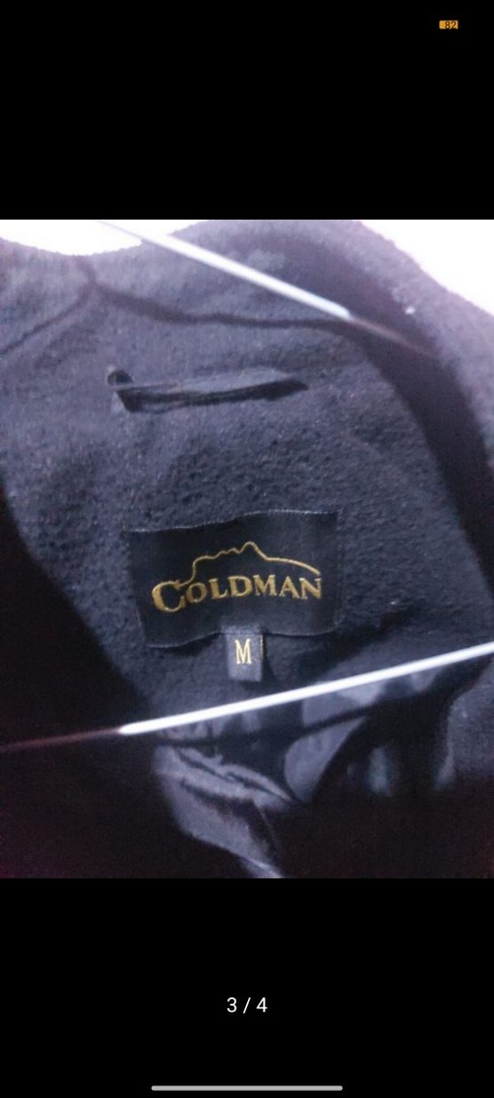 Düğmeli Siyah Erkek Klasik Midi Kaban - Görsel 3