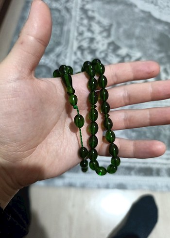 Yeşil Erkek Tesbih Boncukları - Görsel 2