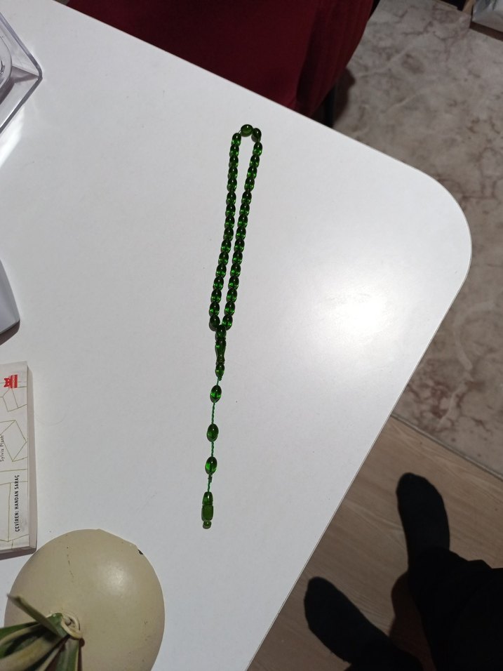 Yeşil Erkek Tesbih Boncukları - Görsel 4