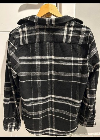 Gri Ekose Desenli Pamuklu Erkek Gömlek - Görsel 2