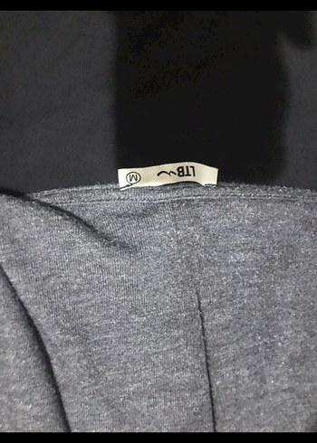 Gri Kapüşonlu Midi Rahat Kesim Ceket - Görsel 2