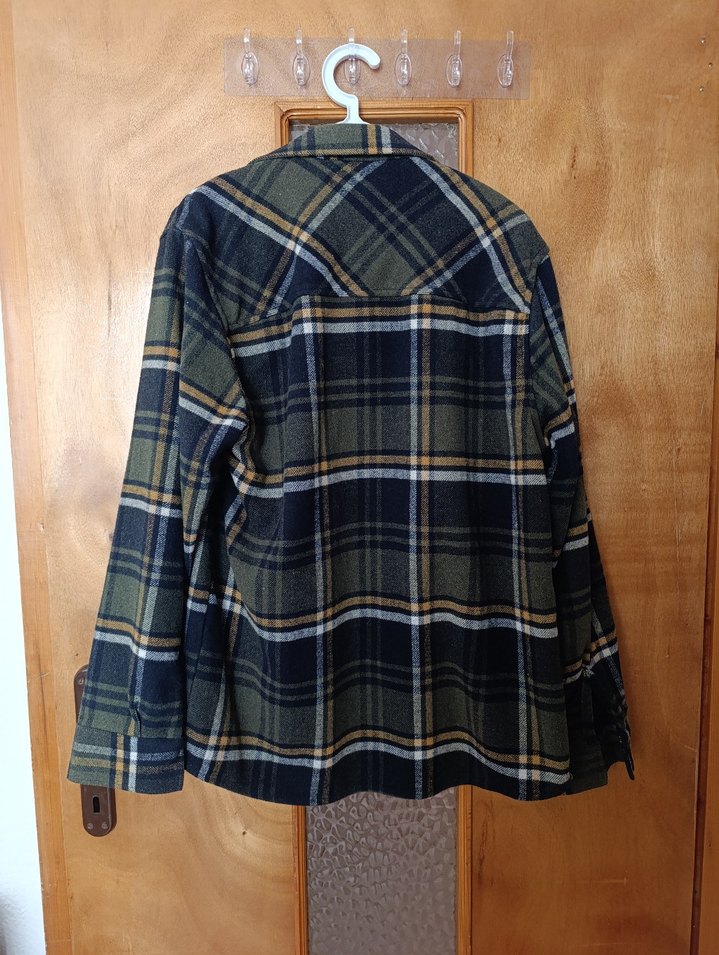 Düğmeli Oversize Erkek  Gömlek - Görsel 2