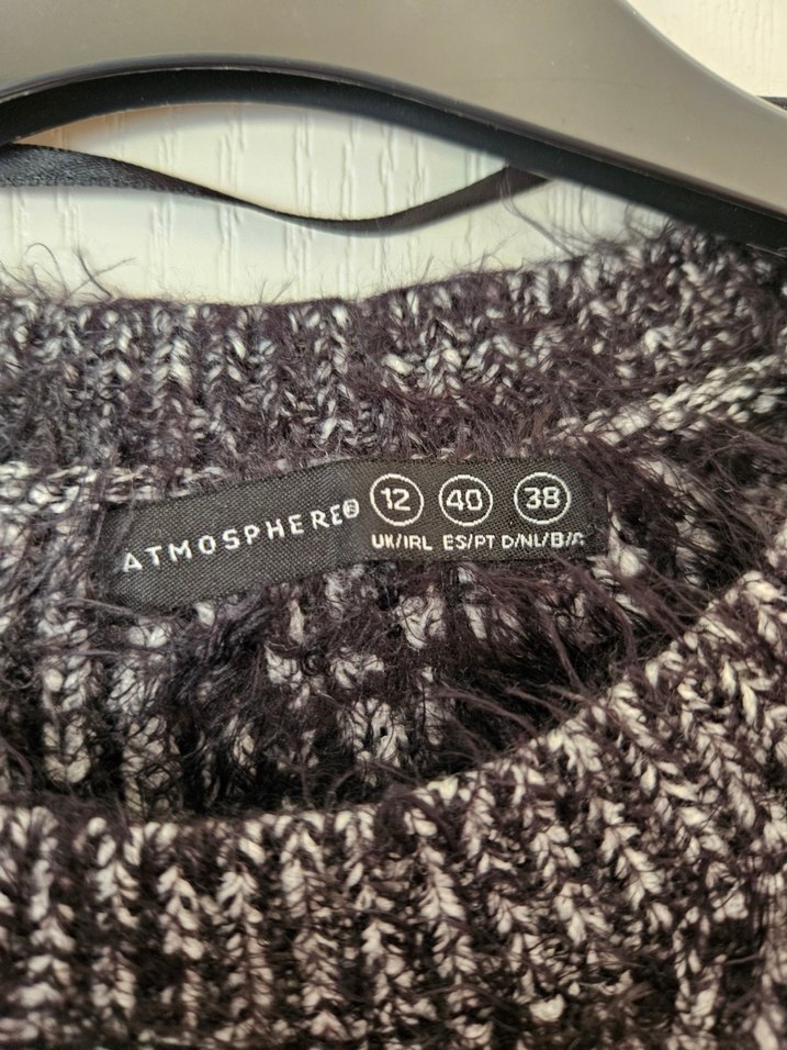 Kısa Kollu Örgü Kadın Kazak - Görsel 2