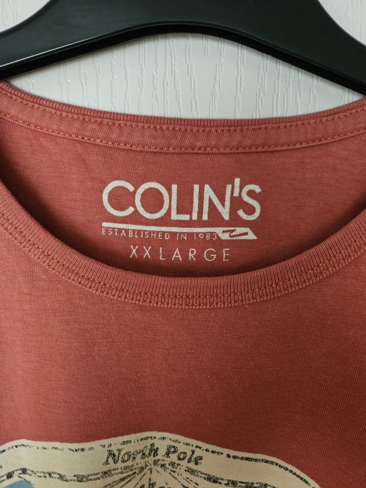 Colin's Baskılı Pamuklu Erkek Tişört - Görsel 4