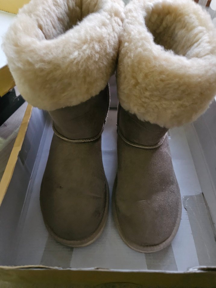 Kürklü Kadın Ugg Bot - Görsel 3