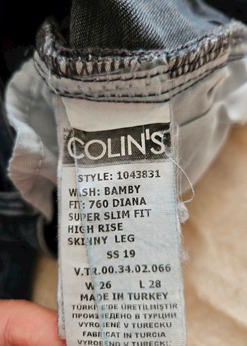 Kadın Colin's Jeans/Kot Pantolon - Görsel 5