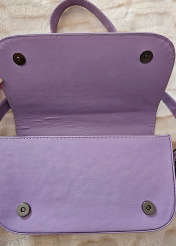 Mor Kadın Omuz Çantası - Görsel 2