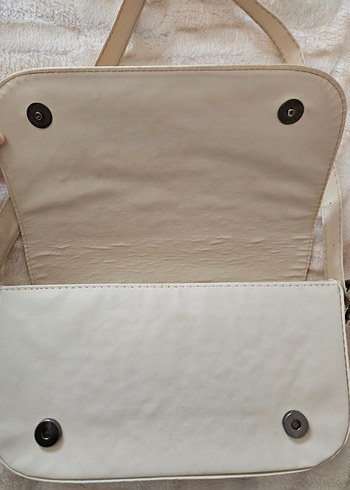 Krem Kadın Omuz Çantası - Görsel 2