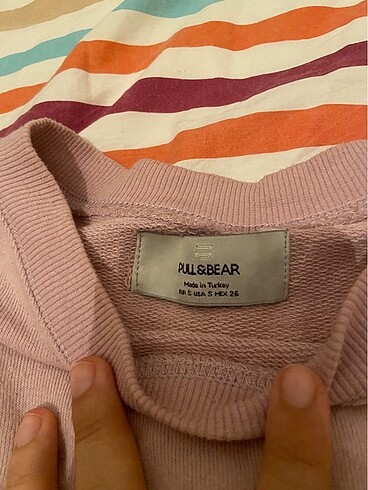 m Beden lila sweatshirt