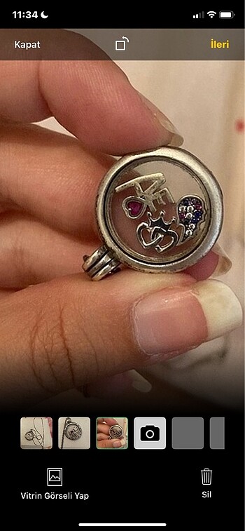  Beden Pandora charm kolye
