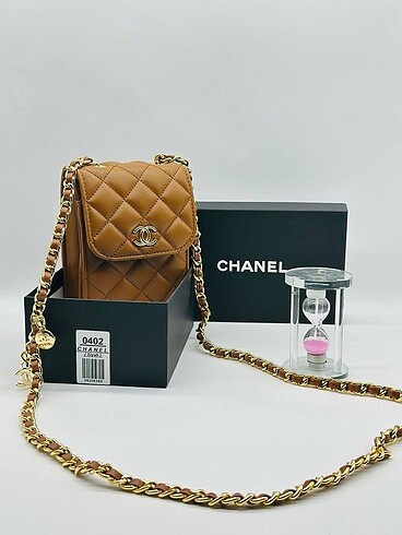 CHANEL ZİNCİRLİ TELEFON ÇANTASI - Görsel 6