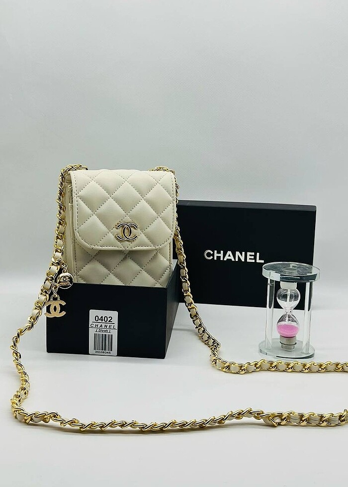 CHANEL ZİNCİRLİ TELEFON ÇANTASI - Görsel 5