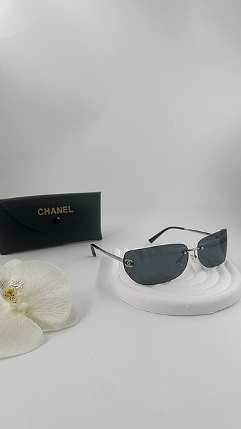CHANEL SWAROVSKİ TAŞLI KADIN GÜNEŞ GÖZLÜĞÜ - Görsel 5