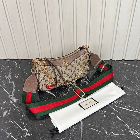 GUCCİ OPHİDİA MODEL MİNİ KADIN KOL ÇANTASI - Görsel 9