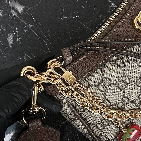 GUCCİ OPHİDİA MODEL MİNİ KADIN KOL ÇANTASI - Görsel 15