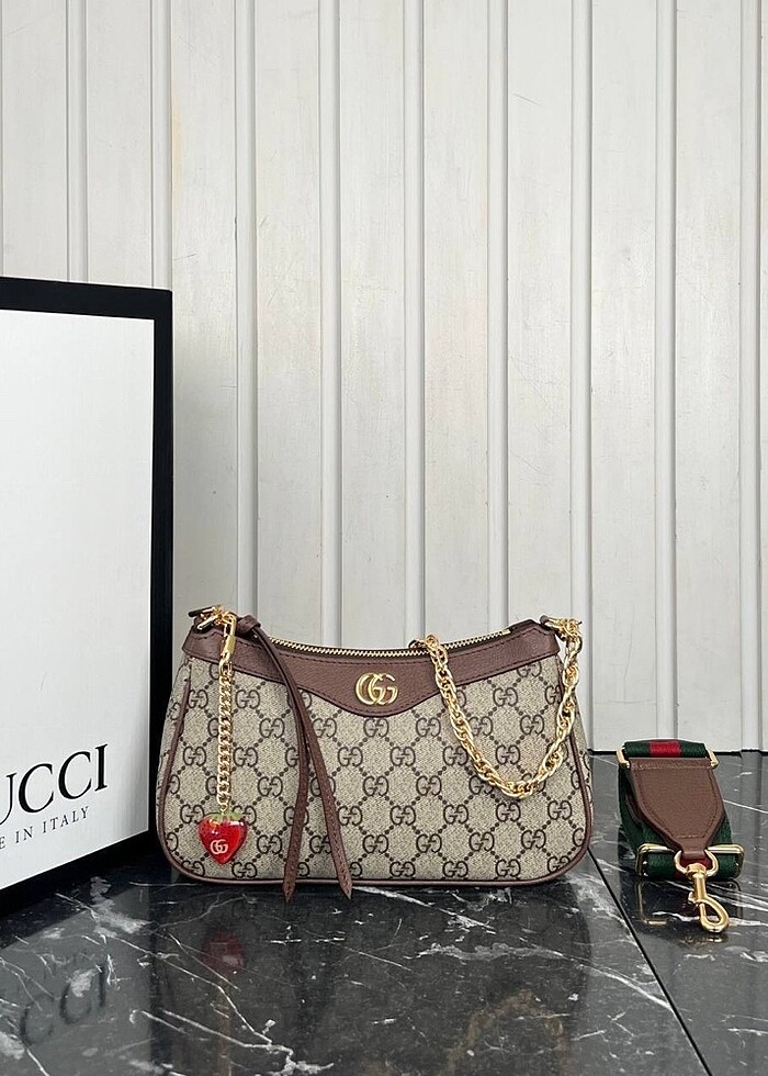 GUCCİ OPHİDİA MODEL MİNİ KADIN KOL ÇANTASI - Görsel 2