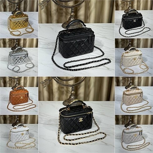 CHANEL VANİTY MODEL KADIN ÇANTASI - Görsel 8