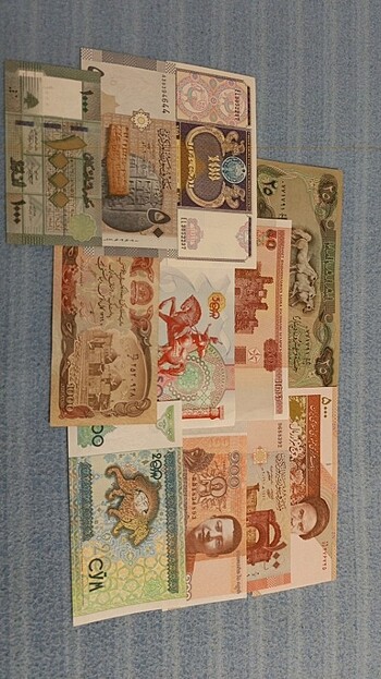 Yabancı kağıt para 