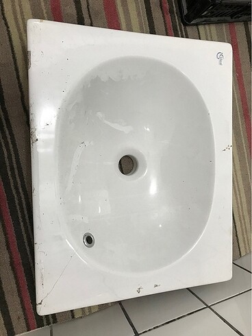 Diğer Beyaz tezgah üstü lavabo