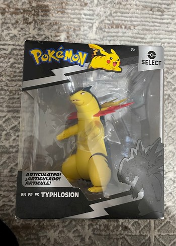 Pokémon Typhlosion Figürü - Hareketli Eklemli
