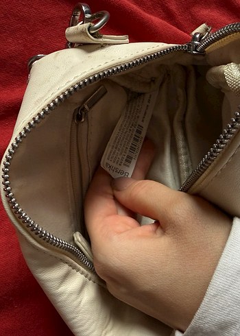 Beyaz berska çanta - Görsel 2