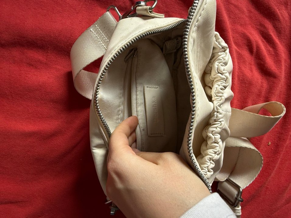 Beyaz berska çanta - Görsel 4