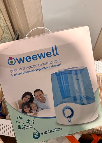 Weewell Ultrasonik Soğuk Buhar Nemlendirici