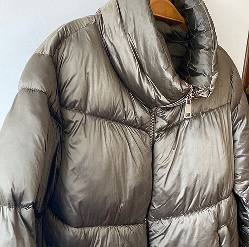 Mango Mango Haki Su Geçirmez Şişme Mont