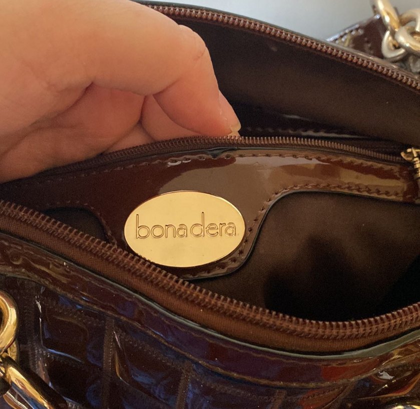 Kahverengi Rugan Deri Kadın Çanta - Görsel 4