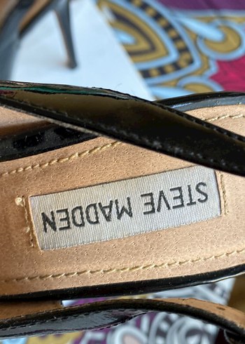 Siyah Rugan Platform İnce Topuklu Ayakkabı - Görsel 4