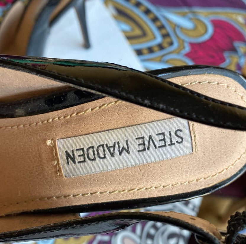 Siyah Rugan Platform İnce Topuklu Ayakkabı - Görsel 4