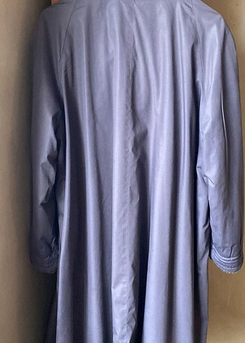 Vintage İçi Kürklü Büyük Beden Mont - Görsel 3