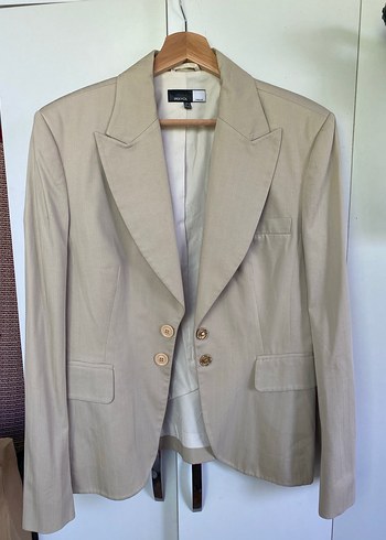 ipekyol Krem Pamuk Blazer Ceket