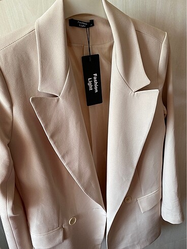 34 Beden ten rengi Renk Blazer ceket