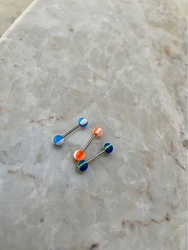 Beden çeşitli Renk Piercing