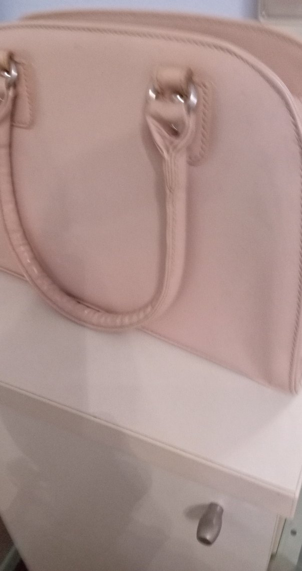 kol çantası pudra rengi - Görsel 3