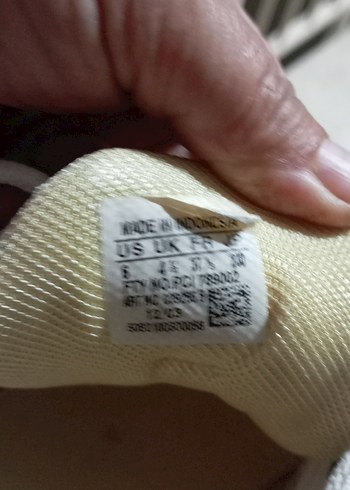 Gri-Beyaz Bağcıklı Kadın Spor Ayakkabı - Görsel 6