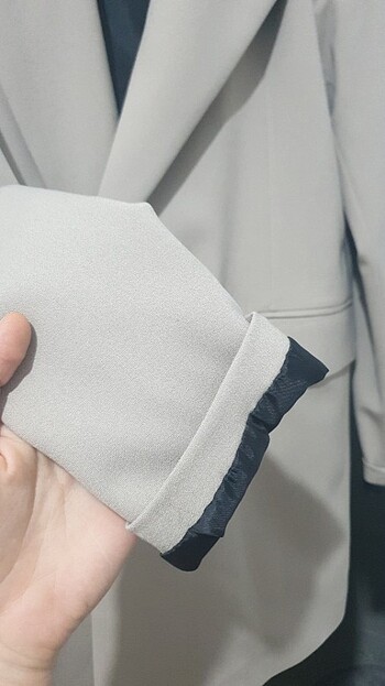 40 Beden camel Renk Blazer ceket astarlı sıfır etiketli ürün