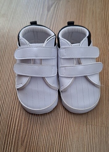 20 Beden beyaz Renk Bebek ilk adım ayakkabısı 