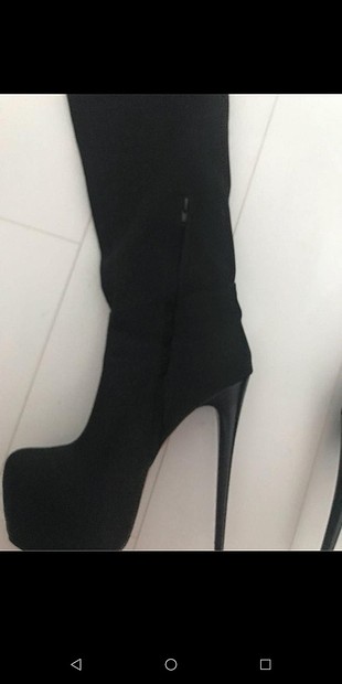 37 numara hic giyilmemis cizme cok harika ve sexsi duruyor diz u