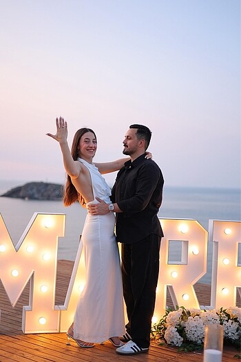 Zara Zara beyaz elbise