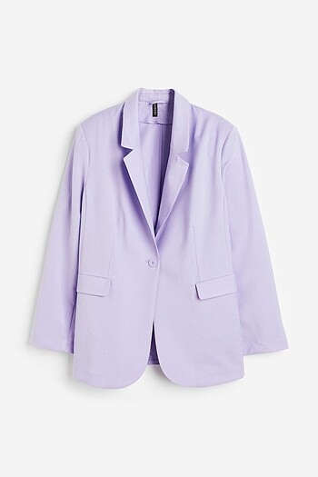 H&M lila blazer ceket