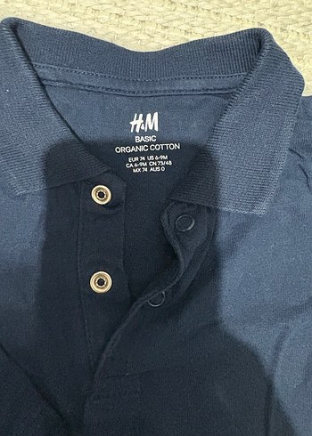 Uzun Kollu Lacivert Bebek Body - Görsel 3