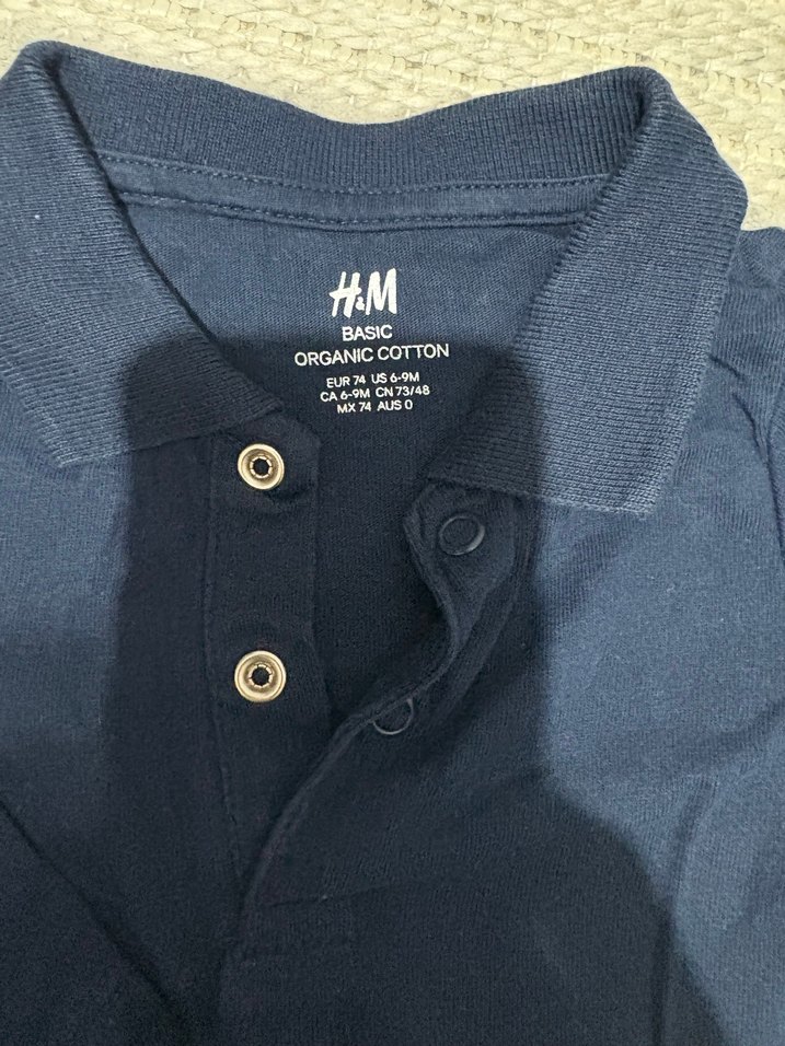 Uzun Kollu Lacivert Bebek Body - Görsel 3